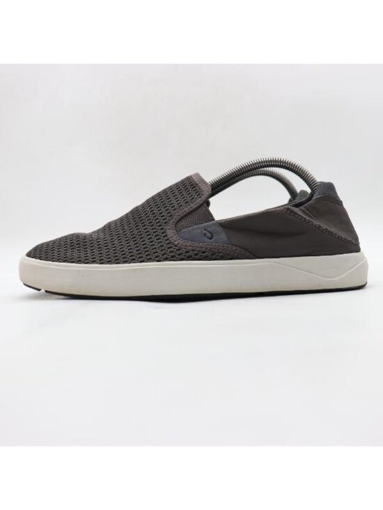 OluKai Lae‘ahi  Men’s Size 9 Gray Slip On Sneakers Comfort Shoes main image 4